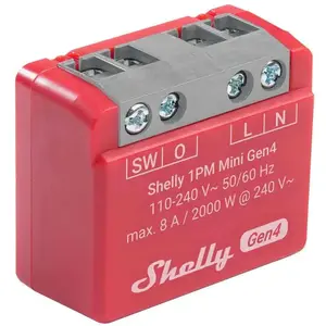 Shelly, Actionneur, 1PM Mini Gen4 (Actionneur de commutation)
