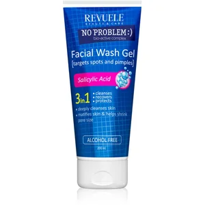Revuele - 3 in 1 Anti Acne Cleansing Wash Gel with Salicylic Acid - 200 ml pas cher