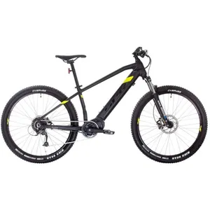Vélo électrique SPR E-MTB PULSE S - Noir-Vert - Batterie intégrée - 9 vitesses pas cher