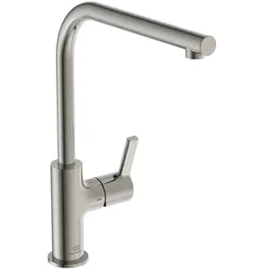 Ideal Standard, Robinetterie de cuisine, køkkenarmatur Gusto Silver St... pas cher