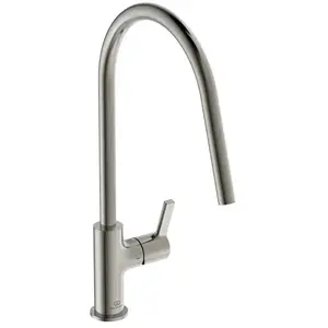 Ideal Standard, Robinetterie de cuisine, Robinet de cuisine à haute colonne pivotante, économie d'énergie, système de fixation rapide pas cher