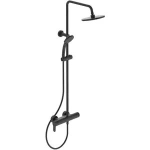 IDEAL STANDARD - CERAFINE O COLONNE DE DOUCHE, NOIR SOIE BC750XG pas cher
