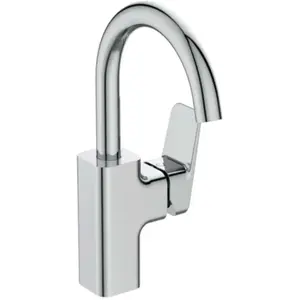 Ideal standard - BD234AA - Ceraplan Mitigeur Lavabo Col de cygne pour Salle de bain Sans vidage Bec pivotant