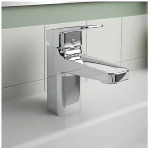 Ideal Standard CeraPlan - Wastafelkraan met waste, chroom BD274AA pas cher