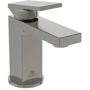 Ideal Standard, Robinetterie de salle de bains, IDS Waschtischarmatur EXTRA Piccolo Ausl 100mm m Ablaufgarnitur silver storm