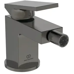 Ideal Standard, Robinet de bidet, IDS Einhebel-Bidetarmatur EXTRA mit Ablaufgarnitur magnetic grey pas cher