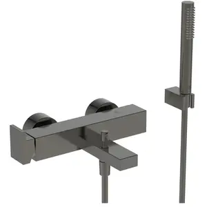 Ideal Standard, Robinetterie de salle de bains, IDS Einhebel-Badearmatur EXTRA AP m Stab-HB Ausl 210mm magnetic grey pas cher