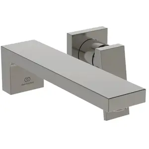 Ideal Standard, Robinetterie de salle de bains, IDS Wand-Waschtischarmatur EXTRA Ausladung 210mm silver storm