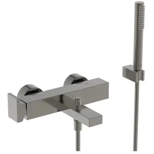Ideal Standard, Robinetterie de salle de bains, IDS Einhebel-Badearmatur EXTRA AP m Stab-HB Ausl 210mm silver storm