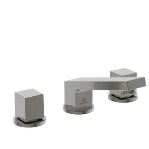 Ideal Standard, Robinetterie de salle de bains, IDS 3-Loch-Waschtischarmatur EXTRA Ausldg 140mm m AG silver storm