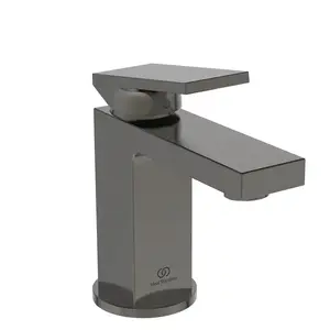 Ideal Standard, Robinetterie de salle de bains, IDS Waschtischarmatur EXTRA Piccolo Ausl 100mm m AG magnetic grey