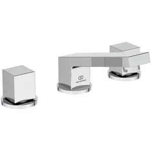 Ideal Standard, Robinetterie de salle de bains, IDS 3-Loch-Waschtischarmatur EXTRA Ausldg 140mm mit AG chrom