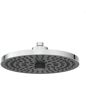 Ideal, Pommeau de douche, Pomme de douche ronde à deux fonctions avec interrupteur intégré (2 Types de jets, 12 l/min) pas cher