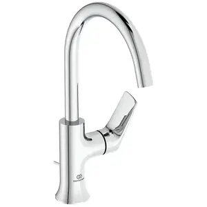Ideal Standard La Dolce Vita - Wastafelkraan met afvoer, chroom BD657AA pas cher