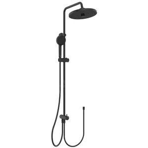 Ideal Standard CeraTherm - Doucheset zonder kraan, diameter 26 cm, 2 jets, zijde zwart BD747XG pas cher