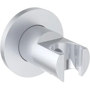 Ideal Standard, Barre de douche + curseur, Support mural Idealrain Atelier rosace ronde pour douchette à main pas cher