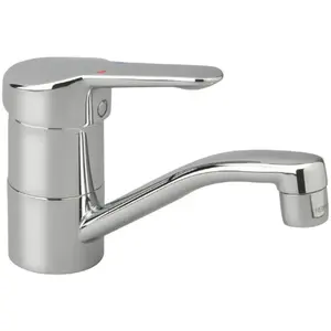 Porcher Mitigeur de lavabo OKYRIS 2 CLINIC chromé avec bec professionn...