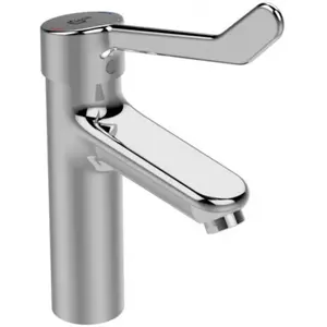 Ideal Standard, Robinetterie de salle de bains, IDS Mitigeur de lavabo CERAPLUS 2 vert avec levier clinique sans vidage chromé