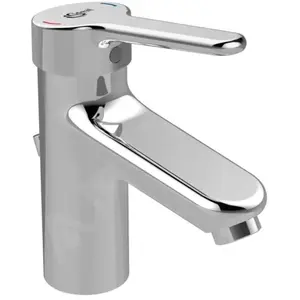 IDEAL STANDARD CERAPLUS II - MITIGEUR DE LAVABO AVEC VIDAGE, CHROME BC pas cher