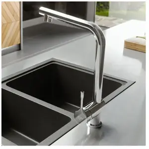 Ideal Mitigeur évier - CERALOOK - bec haut avec tube orientable - douchette ... pas cher