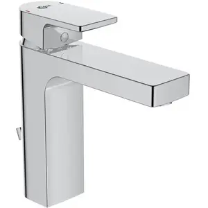 Ideal Standard, Robinetterie de salle de bains, Mitigeur de lavabo Edge Grande chromé A7109AA pas cher
