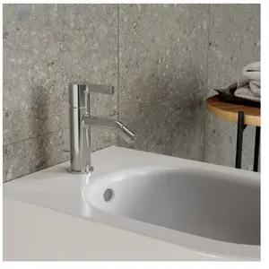 Ideal Standard, Robinetterie de salle de bains, joy - bidetkraan met waste, silver storm pas cher