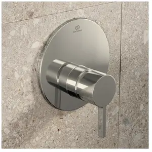 Ideal Standard, Robinetterie de salle de bains, IDS Mitigeur monocommandé pour douche JOY UP kit 2 pour montage mural silver storm pas cher