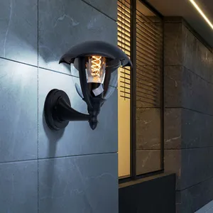 V-tac - Applique murale d'extérieur lanterne noire lampe de porte d'en... pas cher