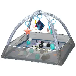 Kikkaboo Tapis De Jeu Avec 18 Balles Happy Lama pas cher