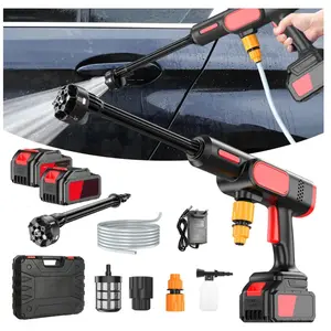 FREOSEN Nettoyeur Haute Pression Max 60 Bar avec 2 Batteries 4000mAh P... pas cher