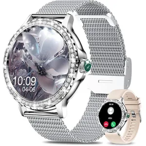 Montre Connectée Femme avec Appel Bluetooth 13 HD Smartwatch Santé Au ... pas cher