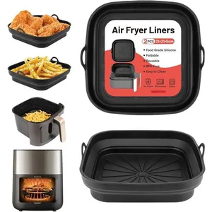 PATBRELA Friteuse à air sans huile 9 L Air Fryer 1900 W avec Fenêtre Transparente Écran Tactile LED 12 Prprogrammes pas cher