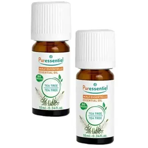 Puressentiel Huile Essentielle Tea Tree Arbre à Thé Bio 10ml Lot de 2 pas cher