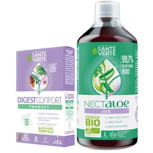 Santé Verte Pack Transit et Confort Digestif pas cher