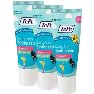 Lot Dentifrice TePe format Voyage Enfant