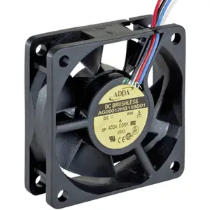 ADDA AG06012HB159B01 Axiaalventilator 12 V/DC 30.9 m³/h (l x b x h) 60... pas cher