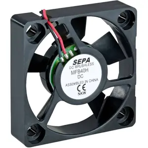 SEPA MFB40H12L-003 Axiaalventilator 12 V/DC 7.08 m³/h (l x b x h) 40 x... pas cher