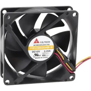 YS TECH FD128025HB-N(2F7) Axiaalventilator 12 V/DC 70.68 m³/h (l x b x... pas cher