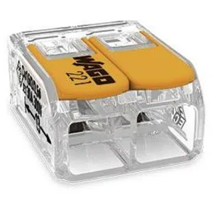 WAGO 221-612 221 Verbindingsklem Flexibel: 0.5-6 mm² Massief: 0.5-6 mm... pas cher