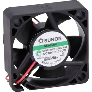 Sunon MF30101V21000UA99 Axiaalventilator 12 V/DC 7.81 m³/h (l x b x h)... pas cher