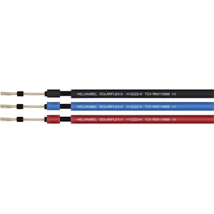 HELUKABEL HELU H1Z2Z2-K 713530 Solarkabel 1 x 4 mm² Zwart 100 m pas cher