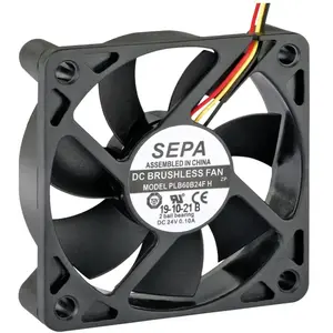 SEPA PLB60B24FSE31A Axiaalventilator 24 V/DC 27.6 m³/h (l x b x h) 60 ... pas cher