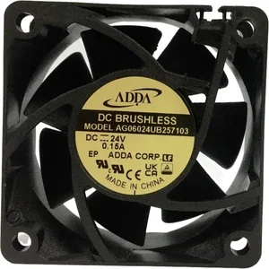 ADDA AG06024UB257103 Axiaalventilator 24 V/DC (l x b x h) 60 x 60 x 25... pas cher