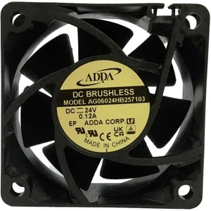 ADDA AG06024HB257103 Axiaalventilator 24 V/DC (l x b x h) 60 x 60 x 25... pas cher