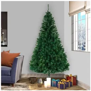 ALIGHTUP Sapin de Noël Artificiel avec Support de Fer 240 cm Décoration fêtes Arbre de noël 1138 Branches - Vert pas cher