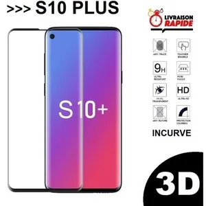 vitre protege ecran verre trempe samsung s10 plusVendu parcdiscount