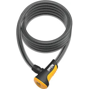 Onguard Kabelslot Coil Neon 180 Cm X 12 Mm Zwart/oranje pas cher