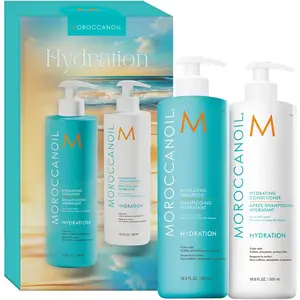 Comparateur de prix : Moroccanoil, Set cadeau beauté, Shampoo and Conditioner Half-Liter (Set soin capillaire)