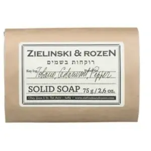 Zielinski & Rozen Tobacco, Cedarwood, Pepper Zeepblok pas cher