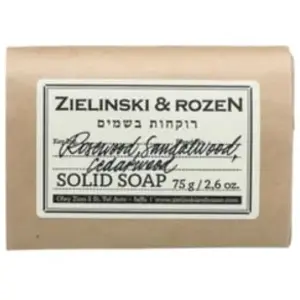 Zielinski & Rozen Rosewood, Sandalwood, Cedarwood Zeepblok pas cher